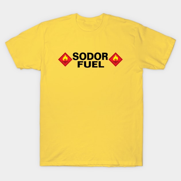 Sodor Fuel Wagon (Alternate Ver.) T-Shirt by corzamoon